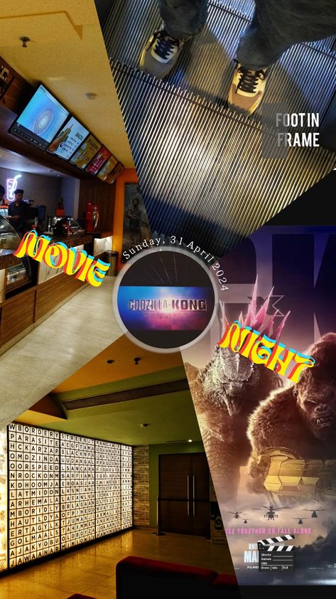 Godzilla x Kong: The New Empire Movie night 🎬 Solo date ideas 💡 Solo Movie Date, Solo Date Ideas, Empire Movie, Godzilla X Kong, Solo Date, Movie Date, Date Ideas, Godzilla, Movie Night