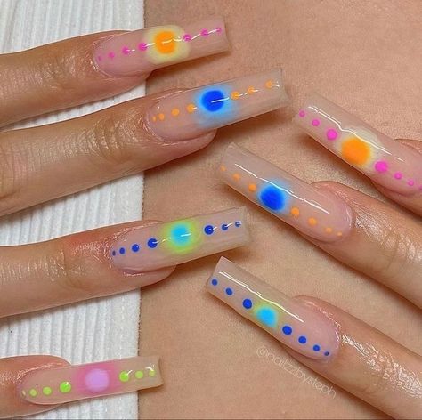 𝒔𝒆𝒓𝒙𝒏𝒅𝒊𝒑𝒊𝒕𝒚ˏˋ꒰ 🪐 ꒱ Tiktok Nails, Nails Art Designs, Nails Yellow, Drip Nails, Baddie Nails, Aesthetic Nails, Pix Art, Exotic Nails, Nail Sets