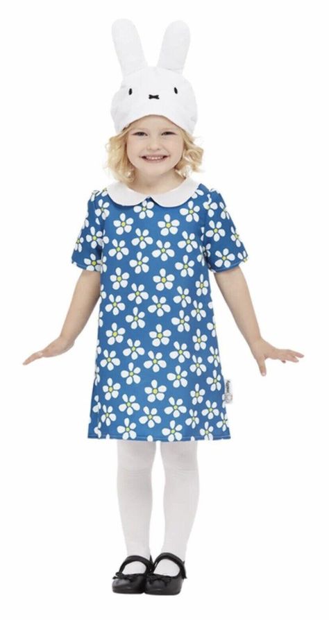 Smiffys girls Miffy floral fancy dress costume age 1 year New with tag World Book Day Ideas, David Walliams, Julia Donaldson, World Book Day, Dress Up Day, Fancy Dress Costume, Book Day, J K Rowling, Themed Events