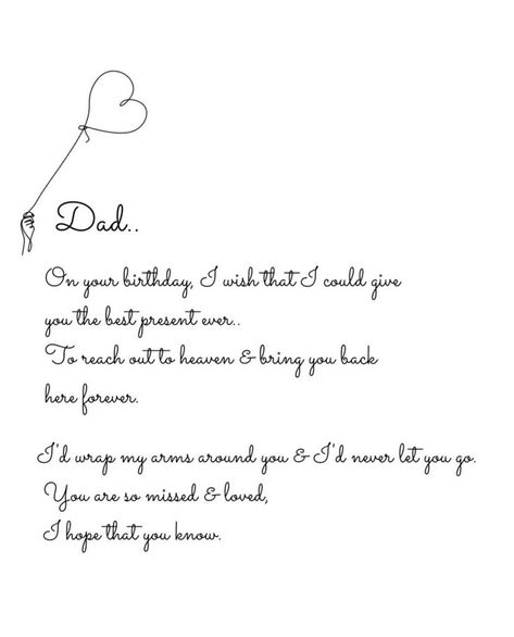 Happy Birthday Dad In Heaven, Happy Birthday Daddy From Daughter, Dad Memorial Quotes, Birthday In Heaven Quotes, Dad In Heaven Quotes, Miss You Dad Quotes, Dad Birthday Quotes, Memorial Quotes, Missing Mom