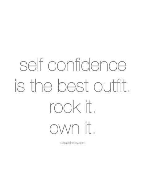 Confident Women Quotes, Outfit Rock, Inspirerende Ord, Self Confidence Quotes, Motiverende Quotes, Simple Quotes, Confidence Quotes, Empowerment Quotes, Own It