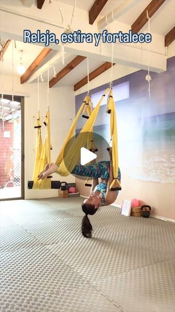 Yoga Trapeze Poses, Aero Pilates, Anti Gravity Yoga, Flying Yoga, Yoga Trapeze, Yoga Friends, Aerial Yoga, Yoga Flow, Yoga Inspiration