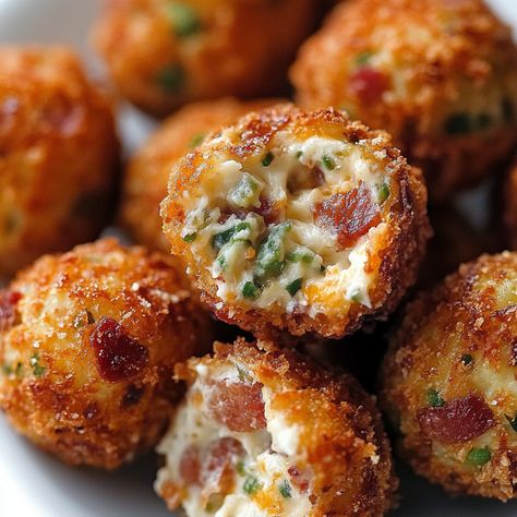 Bacon Jalepeno Popper Cheese Balls Air Fryer Jalapeno Popper Balls, Jalapeno Cheese Bites, Bacon And Cream Cheese Bites, Bacon Jalapeño Popper Cheese Balls, Jalapeño Popper Balls, Jalapeño Bacon Cheese Ball, Bacon Jalapeño Cheese Ball, Bacon Jalapeño Popper Egg Rolls, Appetizer Recipes Keto