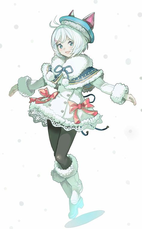 Lps Drawings, Art Mignon, Anime Christmas, Christmas Characters, Doll Repaint, 영감을 주는 캐릭터, Art Anime, Anime Outfits, Twitter Search