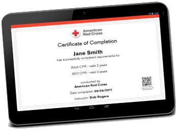 First Aid & CPR Training Certificate Mockup, Cpr Certification, First Aid Cpr, Cpr Training, Digital Certificate, American Red Cross, Nursing Assistant, Blended Learning, Swim Lessons