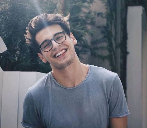 Pinterest Boys, Blake Steven, Nerdy Guys, Bad Boy Aesthetic, Cool New Gadgets, Cameron Dallas, Hair Wax, Boy Meets, Wearing Glasses