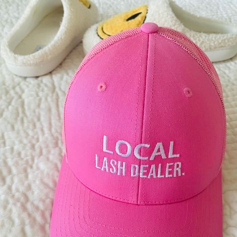 Lash Artist Embroidered Trucker Hat For Lash Tech, Lash Sellers & MUAs. Lash Style, Tech Branding, Lash Tech, For Lash, Lash Artist, Trucker Cap, Caps Hats, Trucker Hat, Accessories Hats