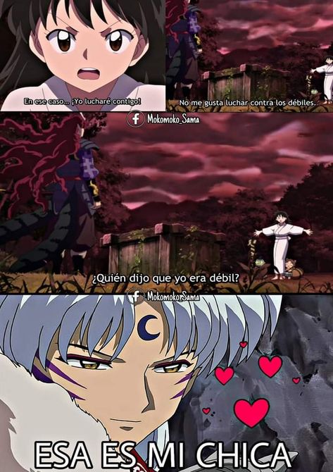 Inuyasha Memes, Seshomaru Y Rin, Inuyasha And Sesshomaru, Vkook Fanart, Comics Memes, Inuyasha, Prenatal, Anime Scenery, Anime Naruto