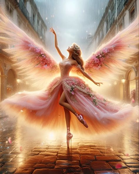 Angel Pic, Pink Angel Wings, Girly Illustration, Pink Energy, Fairy Realm, Feather Chandelier, Sparkle Outfit, Celtic Goddess, Pink Angel