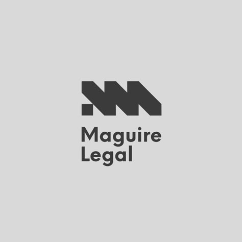 Maguire legal logo, website and social media template design Design Firm Branding, Mortgage Logo Design, Furniture Design Logo, Design Firm Logo, Wedding Venue Logo, Architect Logo Design, Legal Branding, Legal Logo Design, Law Firm Logo Branding