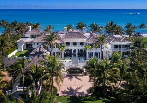 Tiger Woods' ex-wife sells Palm Beach County mansion for recorded $28.6M Buyer billionaire Russell Weiner creator Rockstar Energy Drink… Tiger Woods Ex Wife, Florida Mansion, Beach Mansion, British West Indies, Caribbean Style, Palm Beach Florida, Palm Beach County, Waterfront Homes, Florida Usa