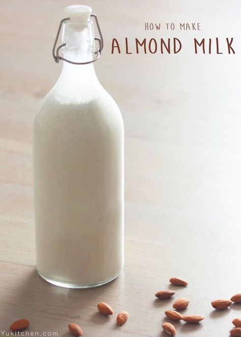 Almond Milk Tutorial Diy Almond Milk, Make Almond Milk, Trim Healthy Mama Recipes, Homemade Almond Milk, Nut Milk, Trim Healthy Mama, Sem Lactose, Trim Healthy, Raw Vegan