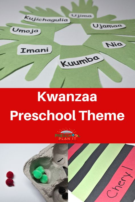 Kwanzaa Theme for Preschool Kwanzaa Crafts For Kids, Kwanzaa Preschool, Learning Center Ideas, December Lesson Plans, Crafts For Kids Preschool, Kwanzaa Crafts, Theme For Preschool, Kwanzaa Activities, Preschool Theme Activities