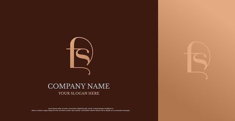 Initial fs logo design vector | Premium Vector #Freepik #vector #flower #frame #wedding #business Fs Logo Design, Lawyer Logo Design, Fs Logo, Lawyer Logo, Frame Wedding, Wedding Business, Fashion Business, Design Vector, Vector Photo