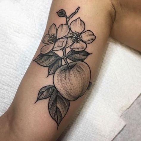 Three Kings Tattoo, Led Zeppelin Tattoo, Kings Tattoo, Apple Tattoo, Branch Tattoo, Floral Tattoos, Botanical Tattoo, Tattoo Feminina, Three Kings