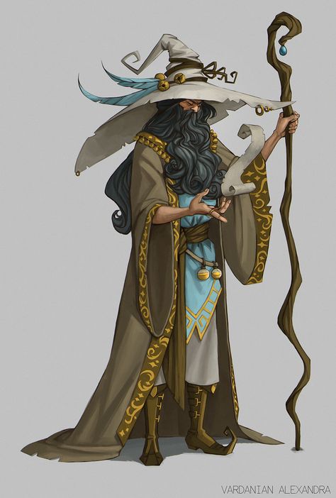 Drawing Wizard, Wizard Drawings, Wizard Design, Illustration Fantasy, Fantasy Wizard, Male Character, Dungeons And Dragons Characters, Dnd Art, Fantasy Male