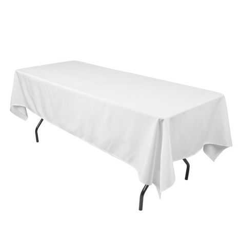 Rectangular Tablecloth, Chair Bows, Banquet Party, Tablecloth Sizes, Table Skirt, Rectangle Tablecloth, Linen Cloth, Wedding Banquet, White Table Cloth