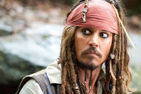 Johnny Depp Visits Children’s Hospital In Paris Dressed As Captain Jack Sparrow | ETCanada.com Sparrow Art, Entertainment Tonight, Jack Sparrow, Pirates Of The Caribbean, The Caribbean, Johnny Depp, Too Much, Feelings