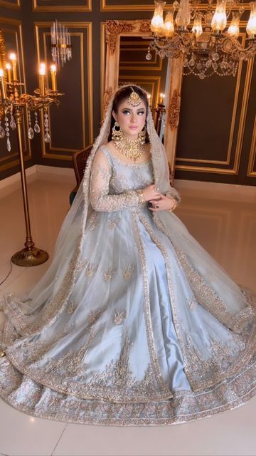 Maha Wajahat Khan on Instagram: "Gorgeous Bride of the day♥️ Dress @mahawajahatofficial Makeup @sadaffarhanofficial Jewellery @opalbymadihaihsan 🥀 @harry_events_and_pr #mahasphotography" Bride Dress For Engagement, Maha Wajahat Khan Dresses, Simple Engagement Dress For Bride Pakistani, Bride Dress Pakistani, Engagement Dress For Bride Pakistani, Engagement Dresses Ideas, Engagement Dress Simple, Engagement Bridal Look, Engagement Outfits For Bride