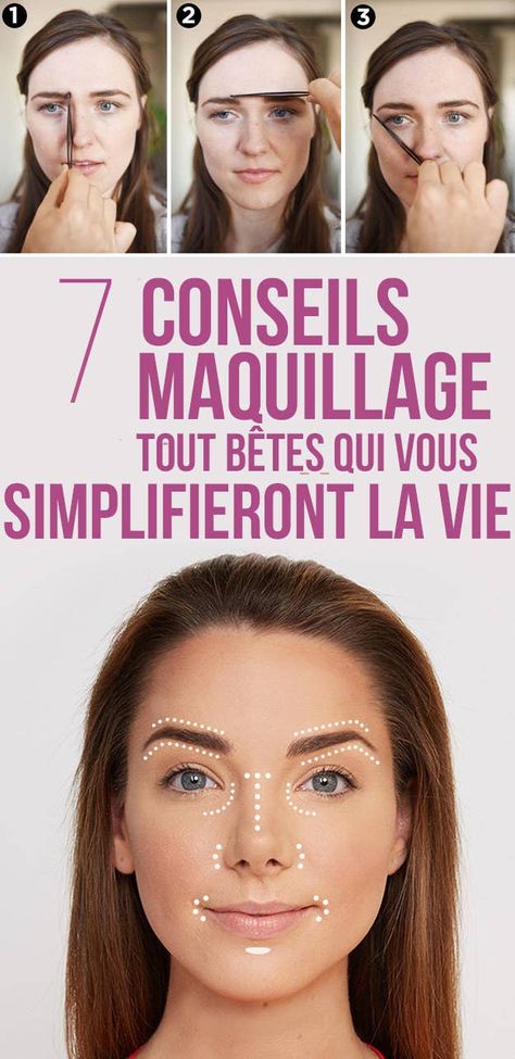 7 conseils maquillage tout bêtes qui vous simplifieront la vie Easy Makeup Ideas, Dru Hill, Simple Makeup Tips, Easy Makeup, Makeup Eyes, Eyes Makeup, Gorgeous Makeup, Simple Makeup, Beauty Secrets