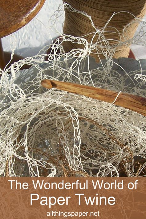 Paper Twine Crafts, Paper Yarn Projects, Paper Weaving Art, Twine Crafts Diy, Circular Chair, Paper Beads Diy, Handmade Paper Art, Twine Crafts, Paper Twine