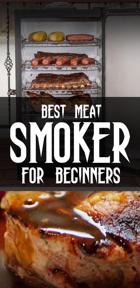 Using A Smoker For Beginners, Best Smokers To Buy, Beginner Smoker Recipes, Charcoal Smoker Recipes, Pork Loin Smoker Recipes, Smoker Recipes Brisket, Smoker Recipes Chicken, Smoked Pork Roast, Meat Smokers