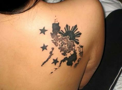 . Philippine Islands Tattoo, Phillipino Tattoo, Filipino Graduation, Philippine Tattoo, Skin Artwork, Mrs Tattoo, Traditional Filipino Tattoo, Philippines Tattoo, Leo Things