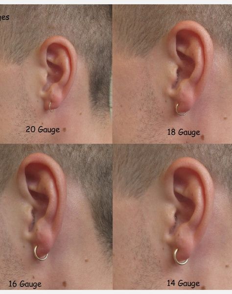 Mens Piercings, Guys Ear Piercings, Gauges Piercing, Little Hoop Earrings, Men's Piercings, Ear Piercings Chart, Double Ear Piercings, Mens Earrings Hoop, Black Gold Jewelry