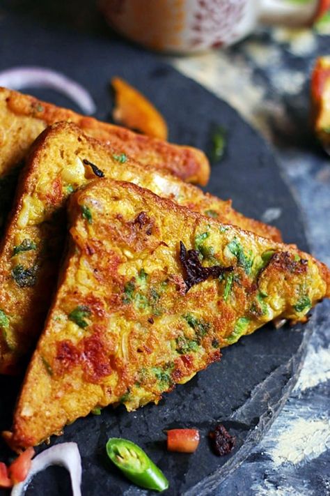 Savory French Toast, Bread French, Savoury French Toast, Savory Breakfast Recipes, Vegan French Toast, Vegan Breakfast Easy, Vegan Brunch, No Dairy, Savory Vegan