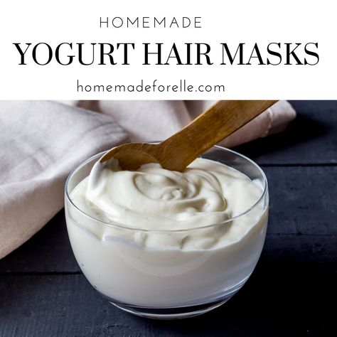 Yogurt For Hair, Hair Mask At Home, Yogurt Hair Mask, Hair Mask For Dandruff, Diy Yogurt, Egg Hair Mask, Hair Mask Diy, Yogurt Mask, Honey Hair Mask