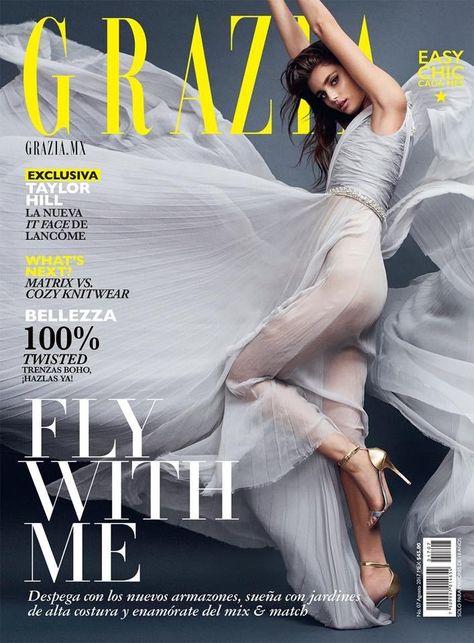 Magazine Cover Ideas, Grazia Magazine, Cover Magazine, Taylor Marie Hill, Fashion Model Photography, Girls Magazine, Fashion Magazine Cover, Cool Magazine, Fashion Cover