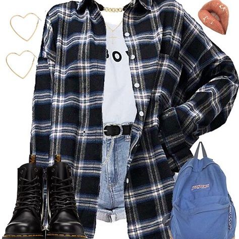 How To Wear A Flannel, Flannel Outfits Aesthetic, Rikki H2o, Neo Grunge, Lesbian Outfits, Mode Grunge, Lesbian Fashion, Gay Outfit, Tokyo Street Fashion