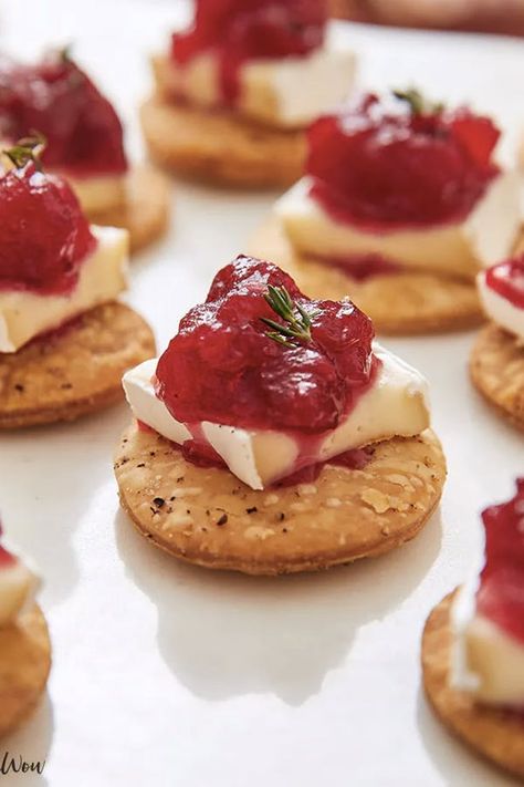 27 Make-Ahead Appetizers for Stressed-Out Hosts #purewow #appetizer #meal prep #food #holiday Healthy Midnight Snacks, Traditional Thanksgiving Dinner, Christmas Appetizers Party, Brie Recipes, Fall Appetizers, Make Ahead Appetizers, Appetizers For A Crowd, Halloween Appetizers, Party Dishes