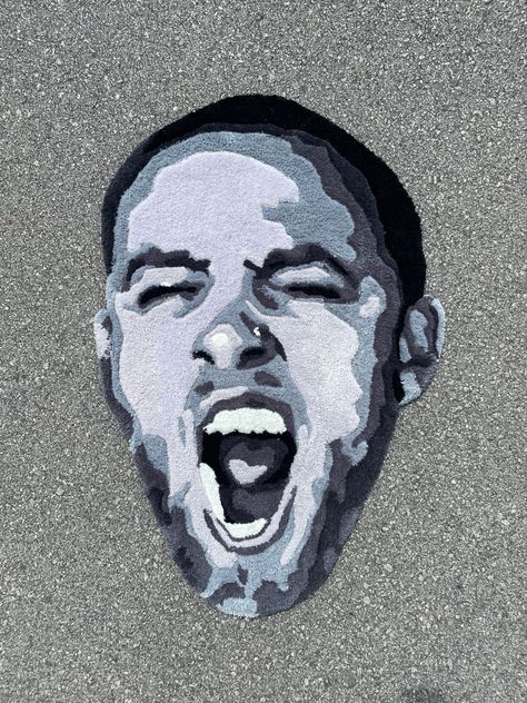 Mac Miller Rugs, Tufting Ideas, Rug Tufting, Mac Miller, Punch Needle, Keyboard, Mac, Rug, Quick Saves