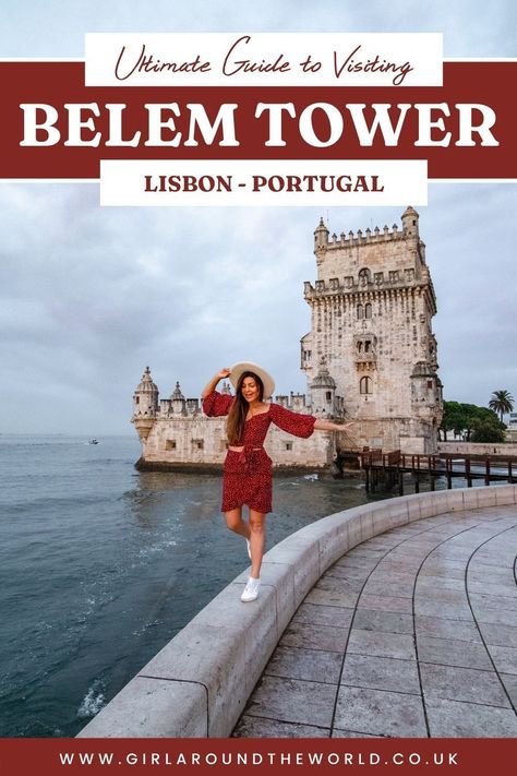 Belem, Portugal Girl, Belem Portugal, Belem Tower, Lisbon Guide, Things To Do In Lisbon, Lisbon Travel Guide, Lisbon City, Day Trips From Lisbon