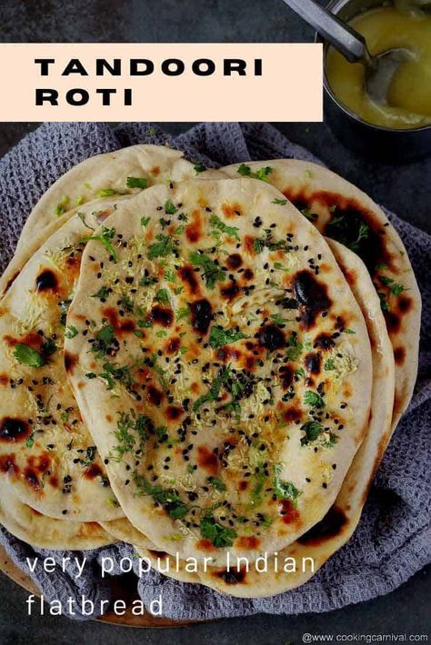 This recipe will surely blow your mind with its perfect texture and taste. This roti is a little bit crispy from outside and soft from inside, just like Indian restaurants. #indian #roti #tandoori #ontawa #stovetop Indian Tortillas, Authentic Roti Recipe, Tandoori Bread Naan Recipe, Tandoori Bread, Roomali Roti Recipe, Romali Roti Recipe, Tandoori Roti On Tawa, Sambhar Recipe, Tandoori Roti