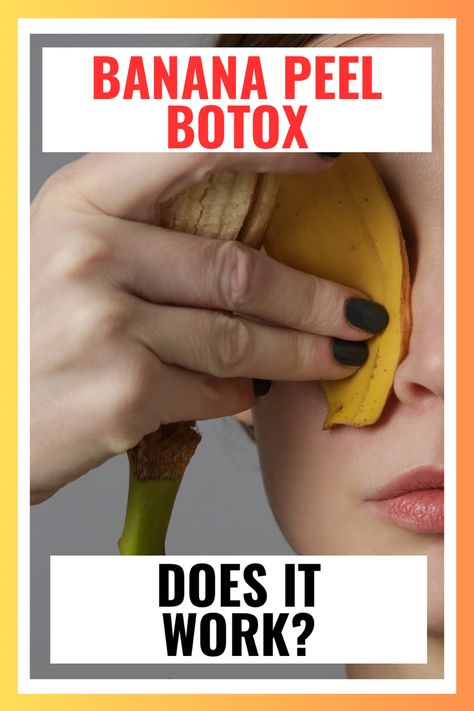 Banana Peel Botox: Myth or Miracle? This TikTok trend is peeling back the layers on natural skincare. Find out if banana peels can really smooth out wrinkles and give you that youthful glow! Face Wrinkles Anti Aging, Banana Peel Uses, Banana Facial, Natural Botox, Banana Face Mask, Banana Benefits, Natural Skin Care Remedies, Natural Face Mask, Dark Underarms