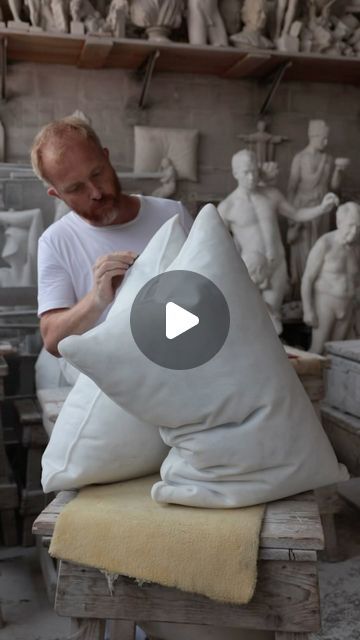 Håkon Anton Fagerås on Instagram: "5 (!) marble pillows ready to be shown @enterartfair in Copenhagen next week by @gallerihaaken" Marble Pillow, Heart Art, Anton, Next Week, Sculptor, Copenhagen, Marble, Paintings, Sculpture