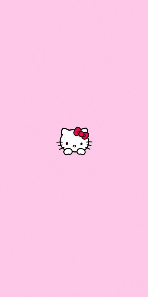 Hello Kitty Art Wallpapers, Pink Wallapers Aesthetics, Help Kitty Wallpaper, Hello Kitty Home Screen Wallpaper, Hello Kitty Images Wallpapers, Simple Hello Kitty Wallpaper, Hello Kitty Lockscreen Aesthetic, Hello Kitty Backgrounds Iphone, Hello Kitty Pink Background