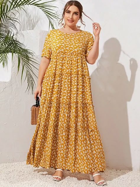 Plus Size Summer Dresses, Maxi Outfits, Frock For Women, African Fashion Women Clothing, Layered Dress, African Print Fashion Dresses, Latest African Fashion Dresses, African Print Fashion, Plus Size Fashion For Women