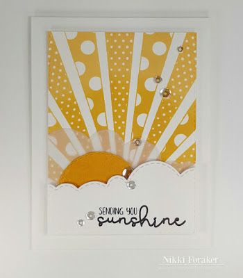 Sunburst Cards, Navy Wife, Hello Sunshine, New Build, You Are My Sunshine, Alcohol Ink, Sneak Peek, Inspirational Cards, Card Ideas