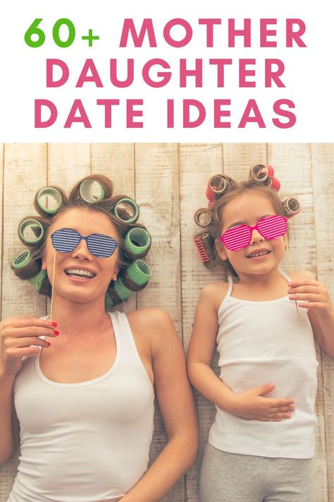 Here are over 60+ Mother Daughter Date Ideas to do with kids. toddlers, tweens, and teens! There are date ideas for staying at home, cheap outings, and other larger event date ideas. Spending quality time with your daughter is priceless and this list offers many ways and ideas of doing things and activities together that are actually fun! Some ideas may need to be modified depending on their age, but at least you can brainstorm! Mommy And Daughter Activities, Mother Daughter Dates Kids, Mommy Daughter Date Ideas, Mom Daughter Dates, Mommy Daughter Dates, Mother Daughter Activities, Daughter Bonding, Mother Daughter Dates, Kid Dates