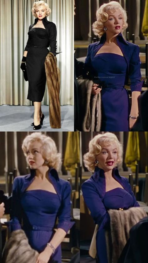 50s Celebrity Fashion, Marylin Monroe Style Outfits, Old Hollywood Evening Gowns, Old Hollywood Glamour Aesthetic Outfits, Marilyn Monroe Clothes, Marylin Monroe Outfits, Old Hollywood Glamour Fashion, Old Hollywood Glam Dresses, Hollywood Glam Dress