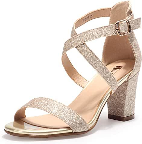 Low Block Heel Sandal, Rose Gold Heels, Strappy Block Heel Sandals, Chunky Heel Sandals, Strappy Block Heels, Classy Shoes, Chunky High Heels, Chunky Heels Sandals, Wedding Heels