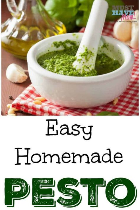 Using Fresh Basil, Best Pesto Recipe, Pesto Pasta Dishes, Best Pesto, Homemade Basil Pesto, Basil Pesto Recipe, Basil Pesto Pasta, Basil Pesto Sauce, Basil Pesto Recipes