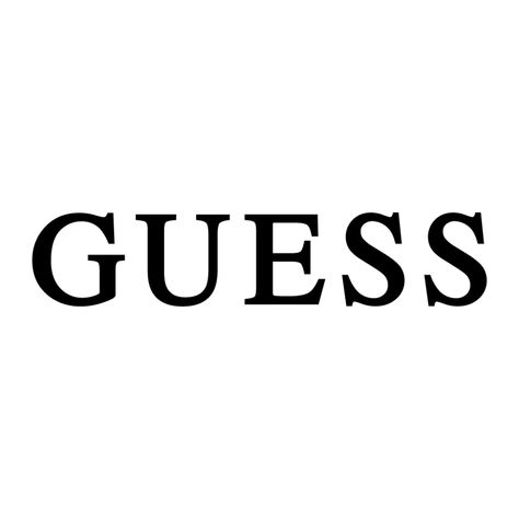 Free download GUESS clothing logo Guess The Logo, Clothing Vector, Los Angeles Logo, American Clothing Brands, Guess Clothing, Rhinestone Designs Templates, Png Images Free, Guess Kids, Fashion Logo Branding