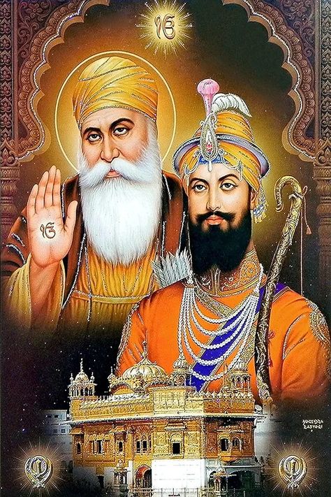 Guru Wallpaper, Guru Nanak Photo, Guru Gobind Singh Ji, Temple Poster, All God Images, Good Morning Animated Images, Guru Nanak Wallpaper, Guru Nanak Dev Ji, Religious Photos