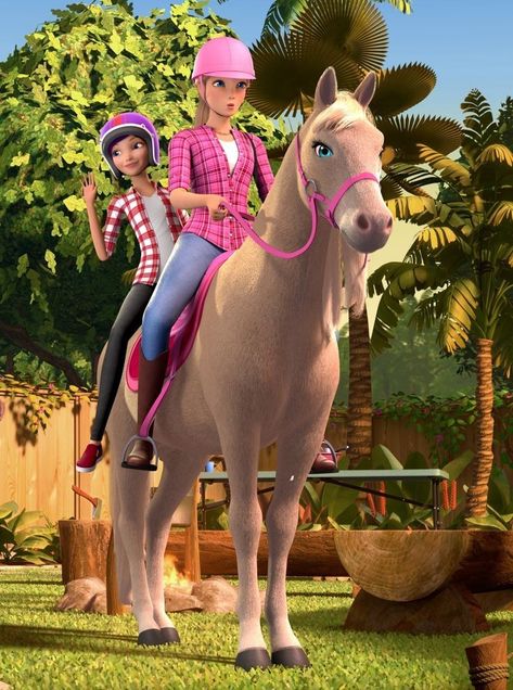 Disney Bookmarks, Barbie And Her Sisters, Horse Animation, Barbie Horse, Horse Movies, Horse Cartoon, Barbie Dream House, Barbie Movies, Girls Dream