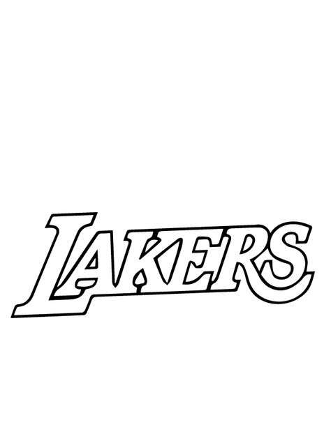 Lakers Text Logo Lakers Svg Free, Lakers Drawing, Los Angeles Lakers Logo, Lakers Logo, Lakers Basketball, Basketball Art, Tattoo Design Book, Air Brush, Font Names