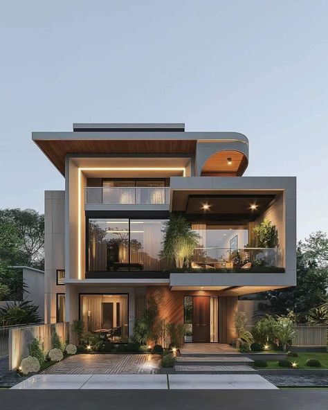 House Structure Design, Exterior Elevation, Building Design Plan, Smelling Good, Your Trash, Best Modern House Design, Civil Engineer, Surat Gujarat, Modern House Facades